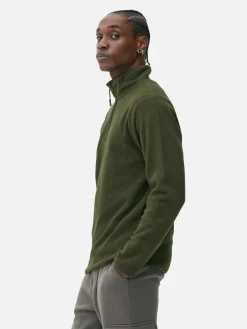 Jersey Polar Con Media Cremallera