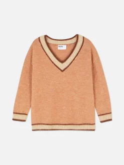 Jersey Vintage Con Cuello De Pico De Rita Ora