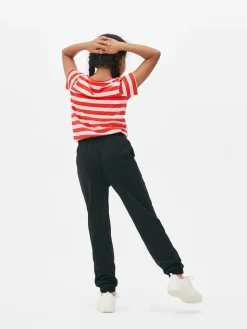 Jogger Con Bajos Ajustados Y Cordón Para Niño Mayor