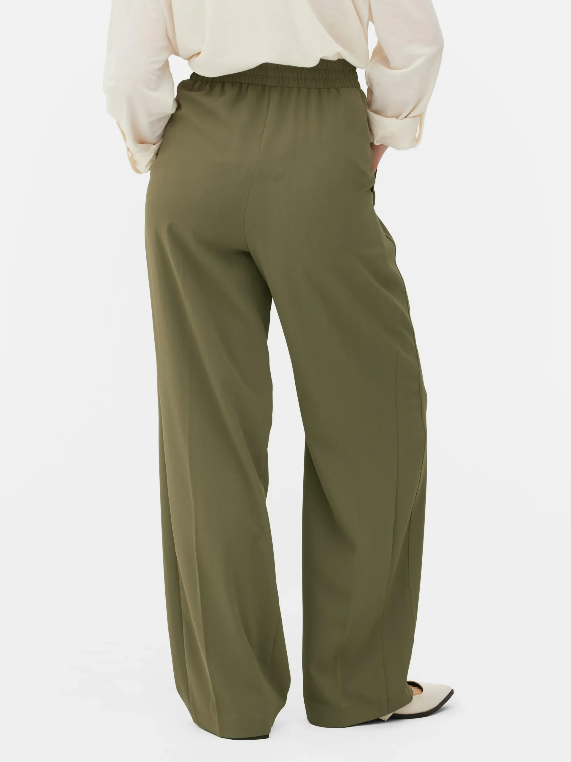 Joggers Básicos De Pernera Ancha