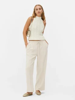 Joggers Básicos De Pernera Ancha