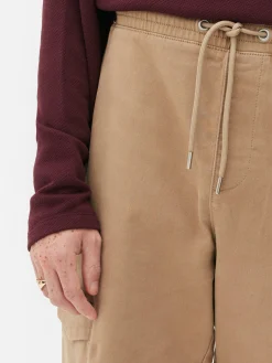 Joggers Cargo Elásticos De Corte Holgado