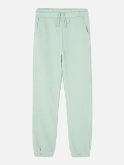 Joggers Con Bajos Ajustados Y Cordón Para Niña Mayor