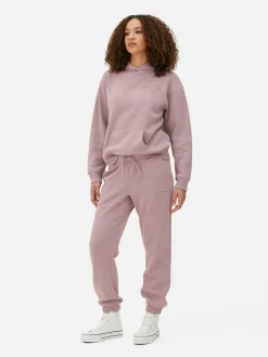 Joggers Con Cordón De Ajuste Y Estampado Gráfico