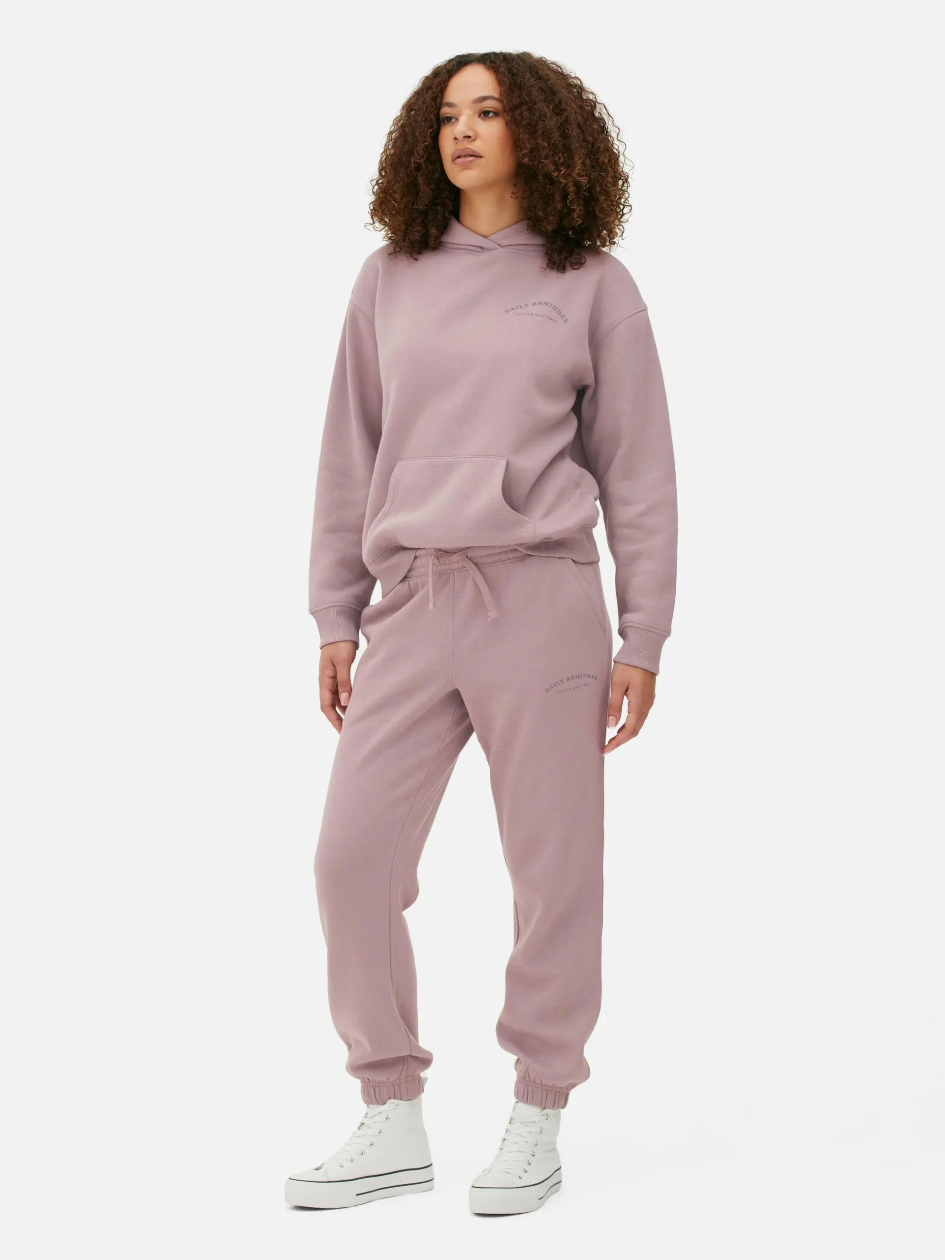 Joggers Con Cordón De Ajuste Y Estampado Gráfico