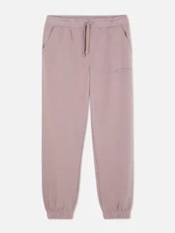 Joggers Con Cordón De Ajuste Y Estampado Gráfico