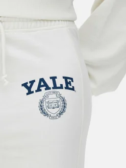 Joggers Con Cordón De Ajuste Y Estampado «Yale»