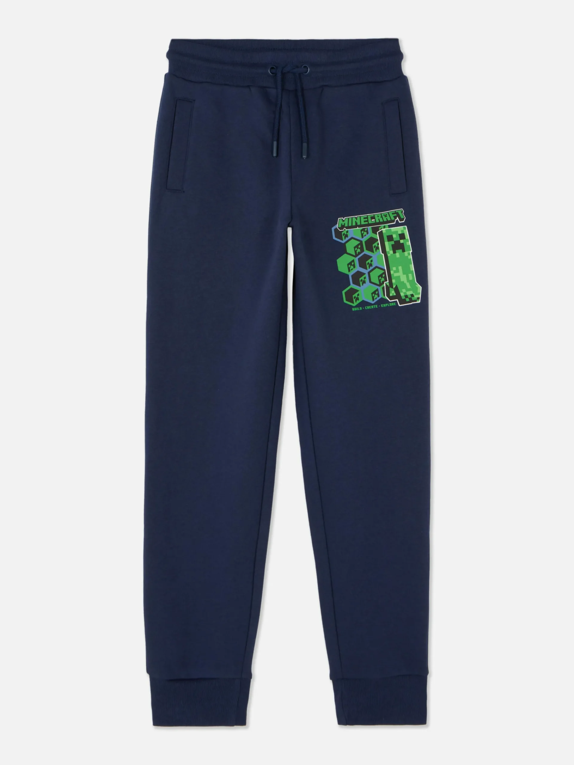Joggers De Minecraft Con Cordón De Ajuste