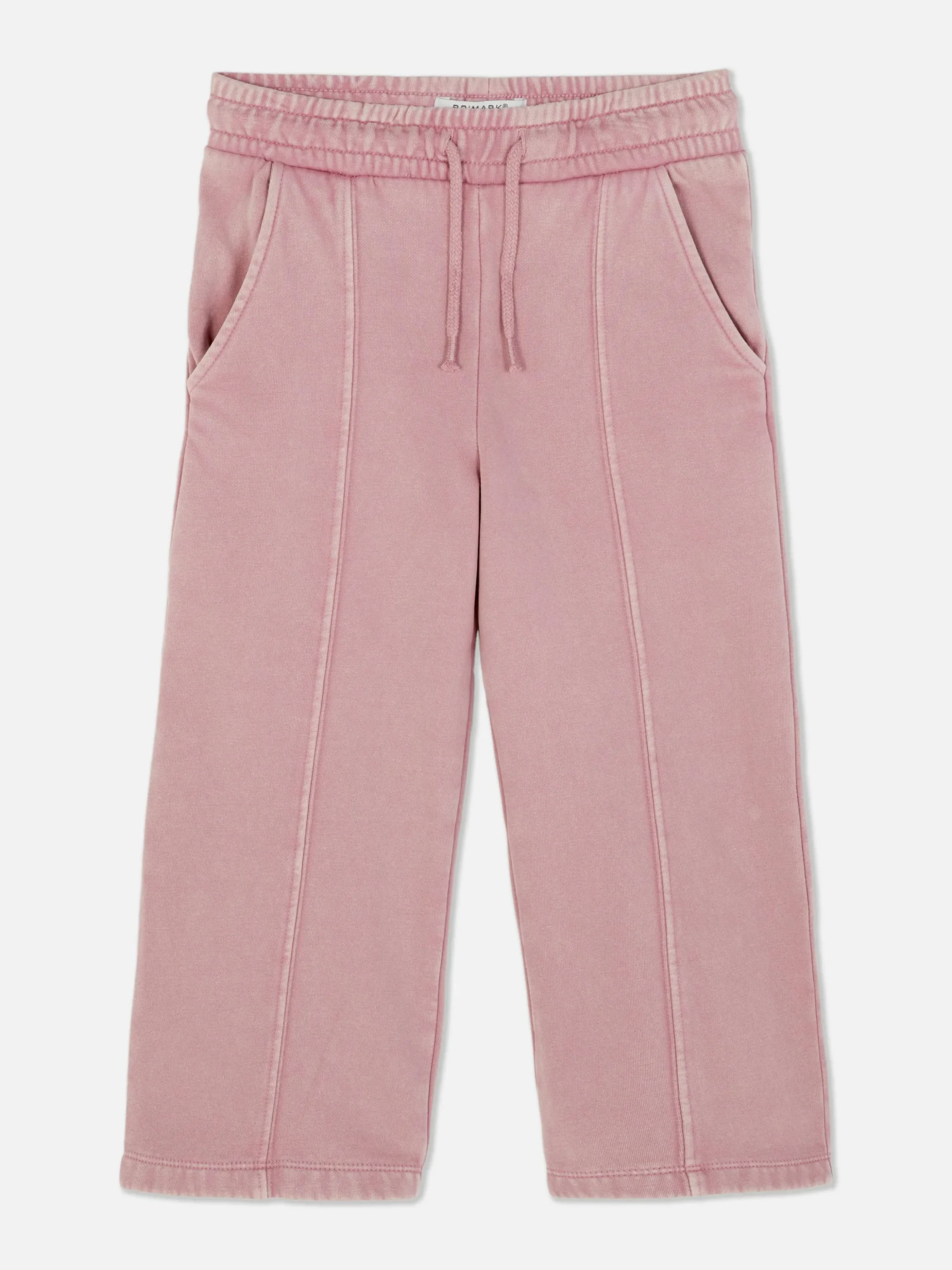 Joggers De Pernera Ancha Con Cordón De Ajuste