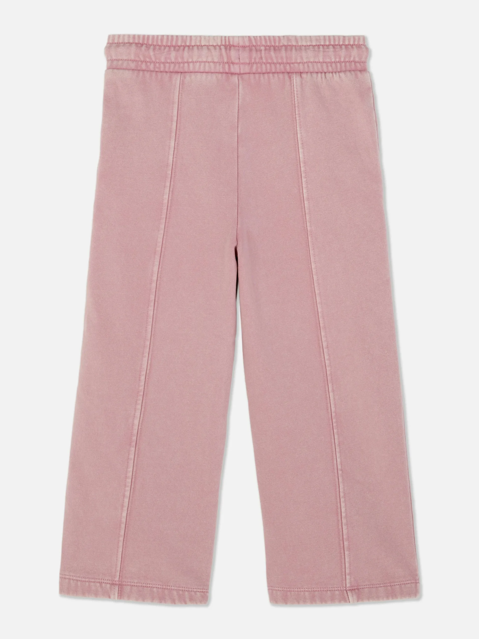 Joggers De Pernera Ancha Con Cordón De Ajuste