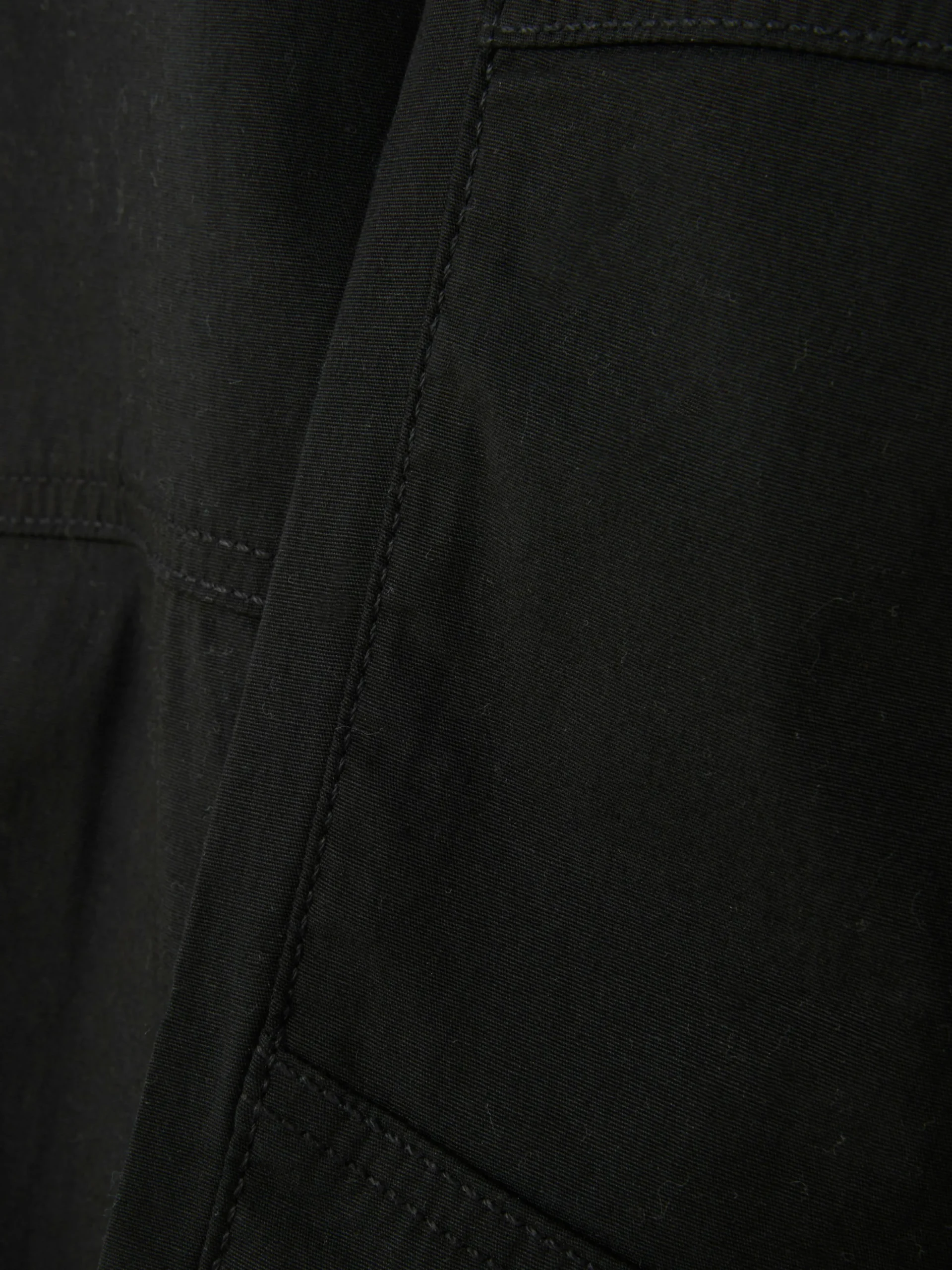 Joggers De Popelina Con Bajos Ajustados