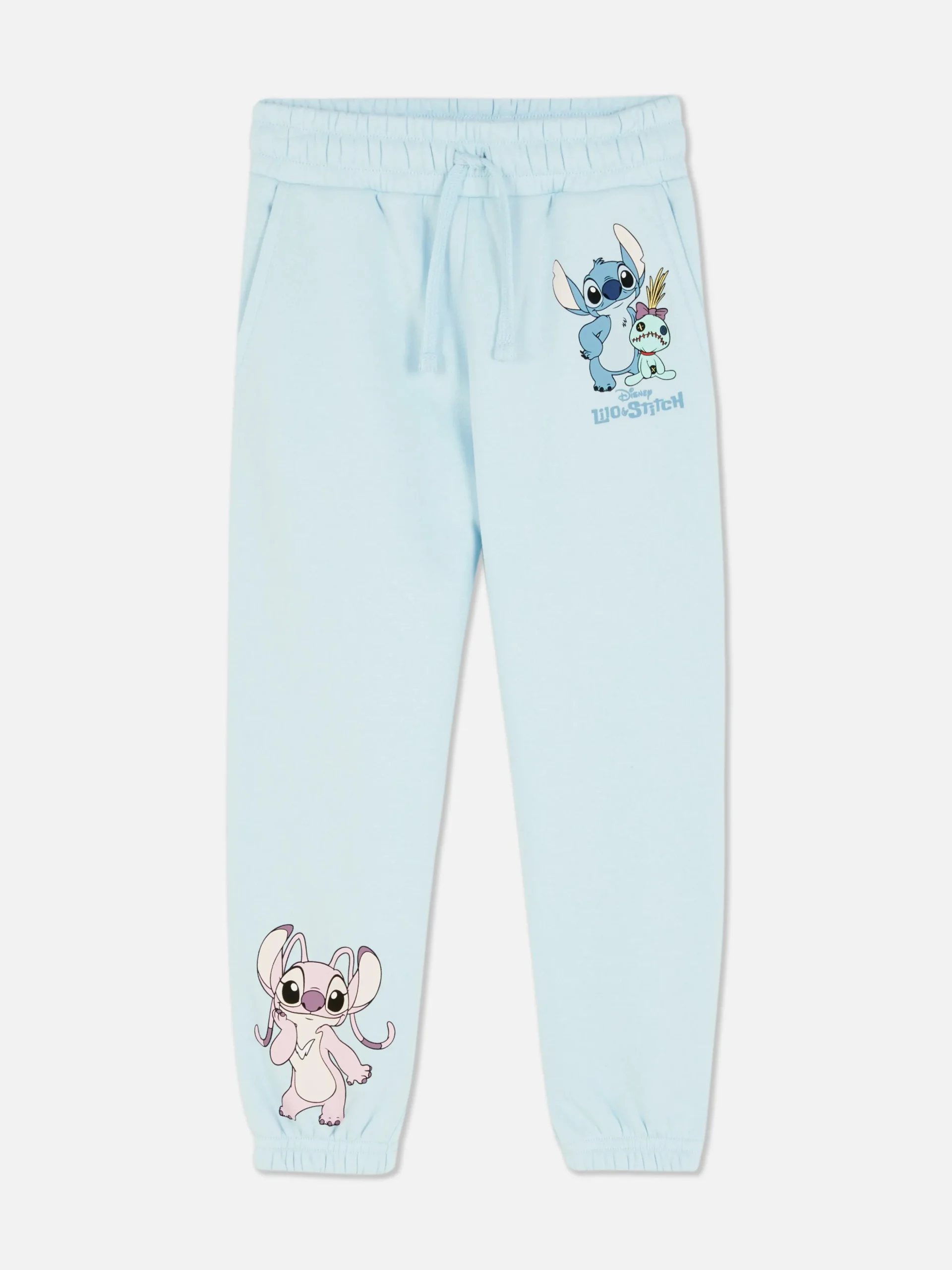 Joggers Elásticos Con Stitch De Disney