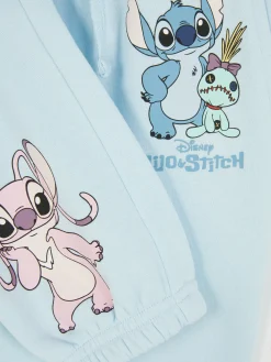 Joggers Elásticos Con Stitch De Disney