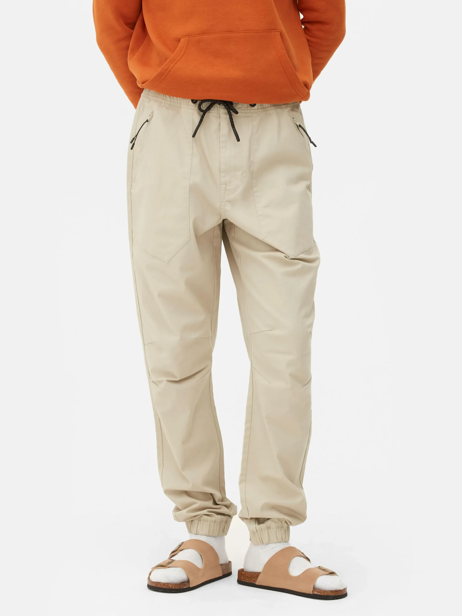 Joggers Elásticos De Corte Holgado