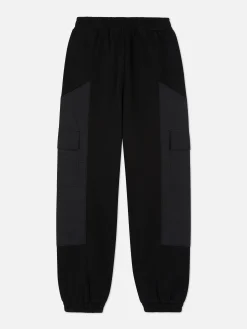 Joggers Estilo Cargo Con Bajos Ajustados