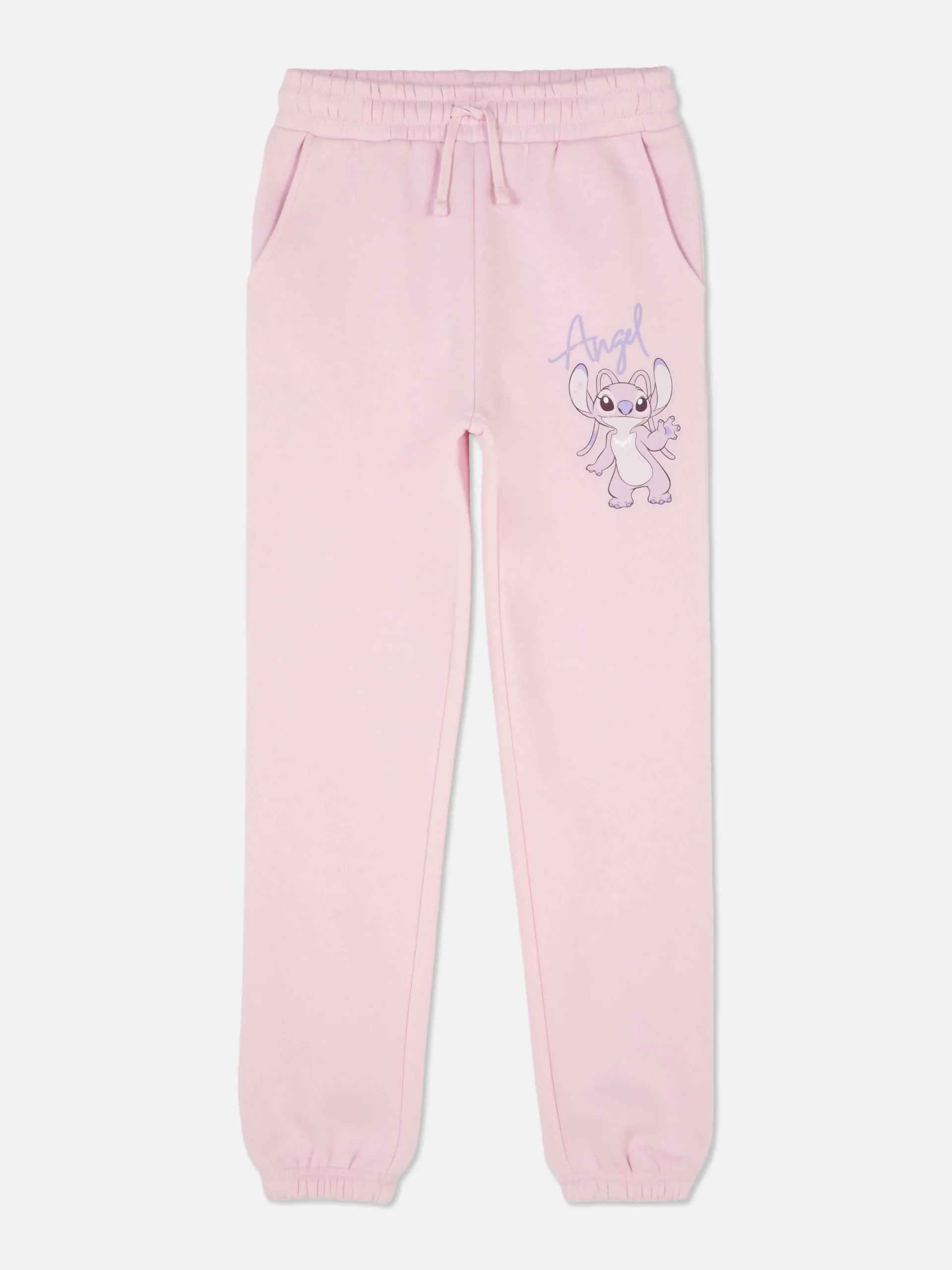 Joggers Gráficos De Stitch Y Ángel De Disney