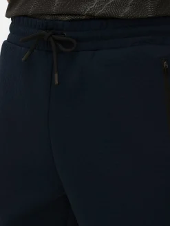 Joggers Texturizados De Cintura Elástica