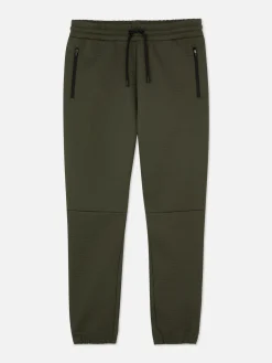 Joggers Texturizados De Cintura Elástica