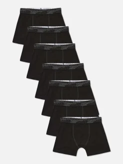 Juego De 7 Boxers De Algodón Básicos