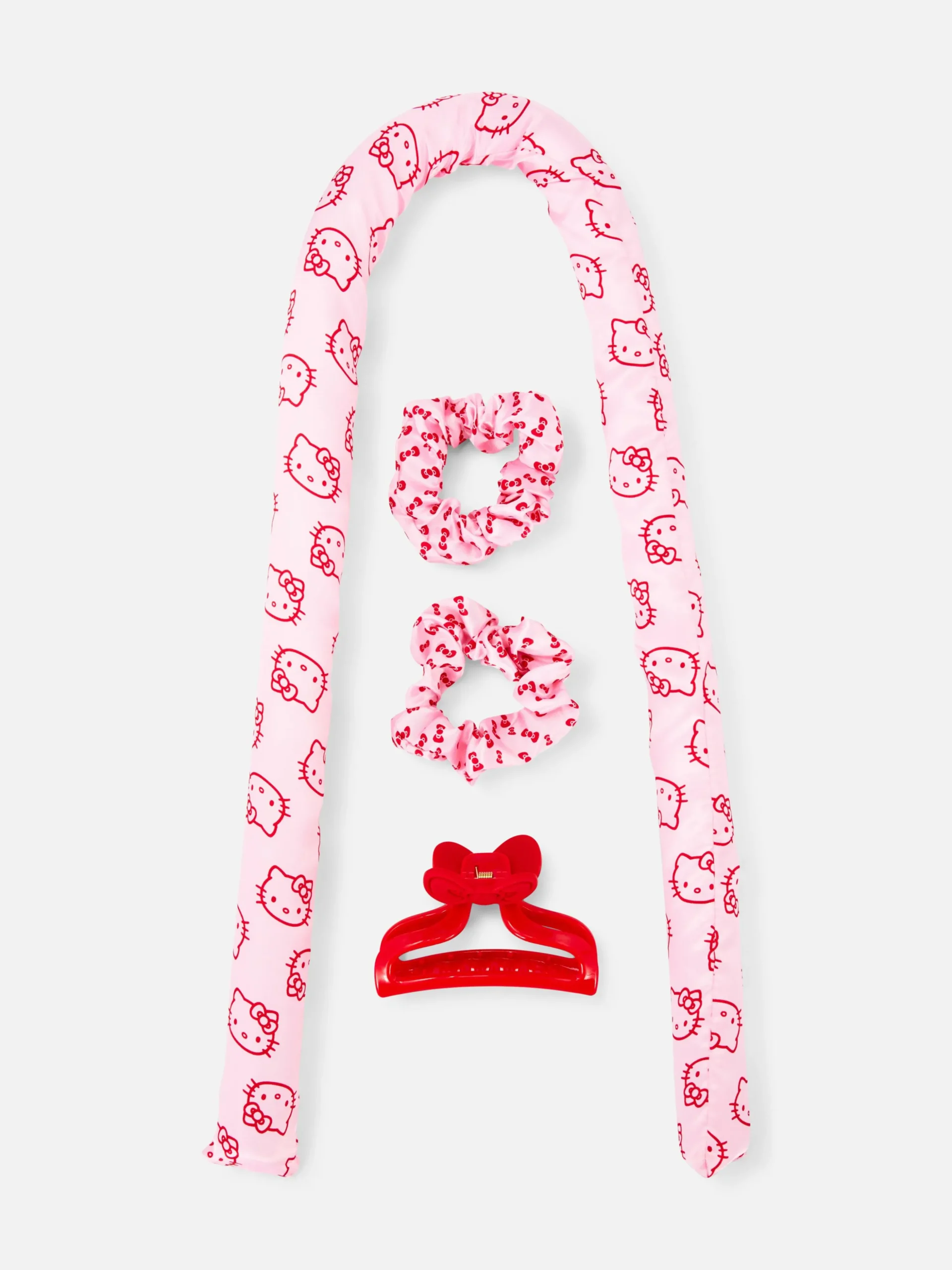 Juego De Rulos Sin Calor De Hello Kitty