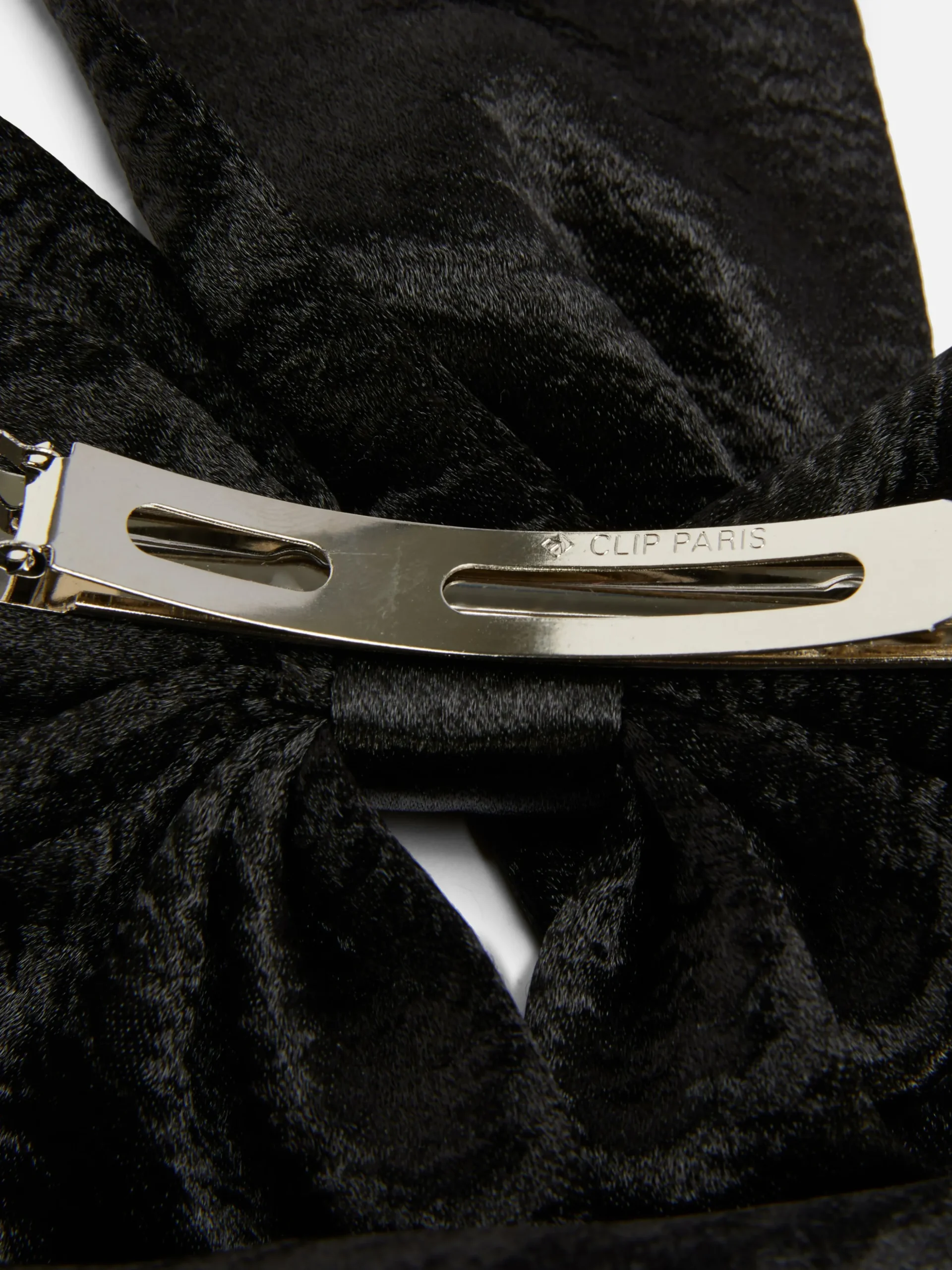 Lazo De Satén Para El Pelo Con Efecto Arrugado