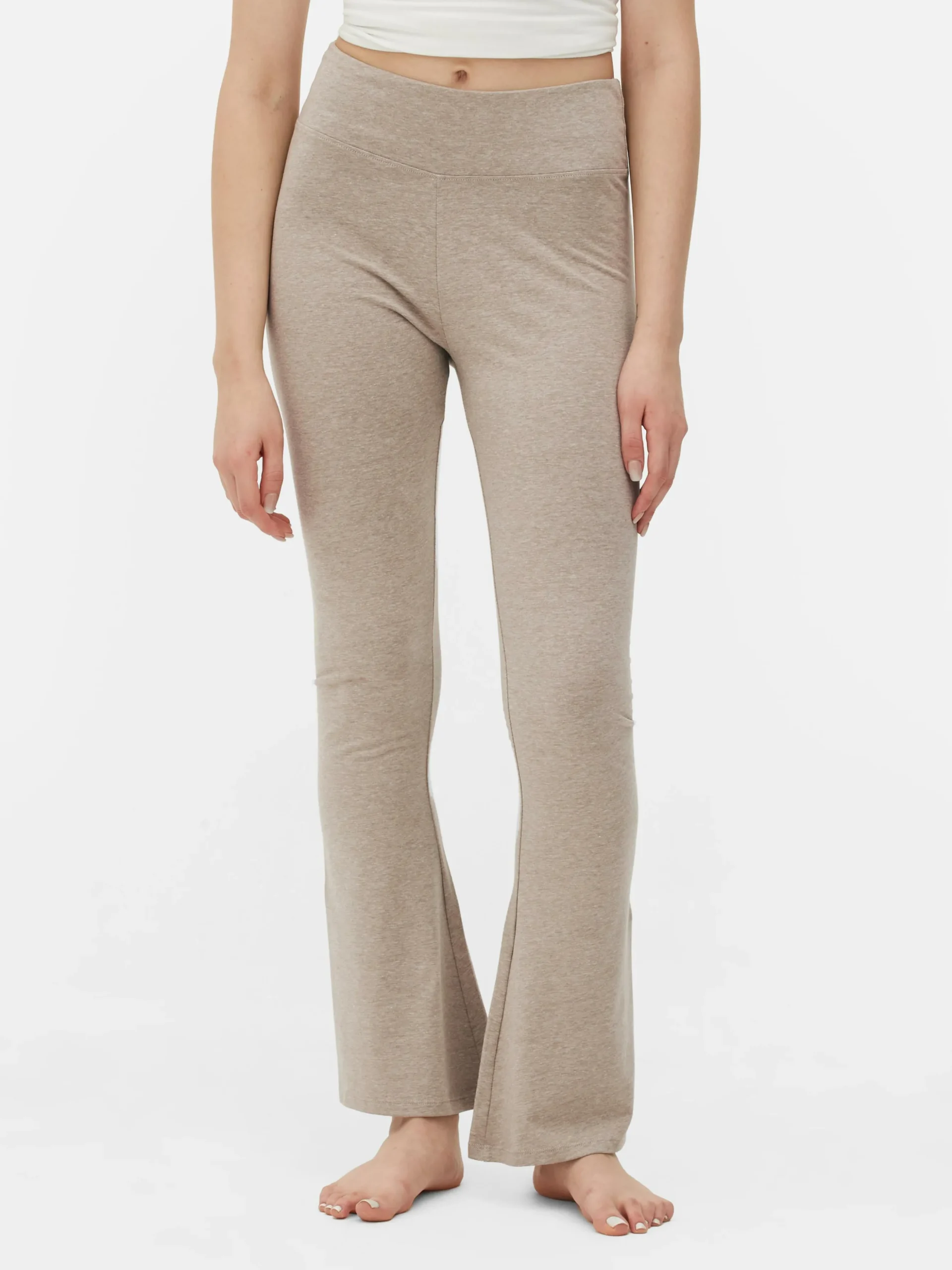 Leggings Acampanados De Talle Alto