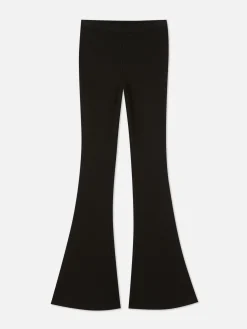 Leggings De Campana Acanalados Combinables