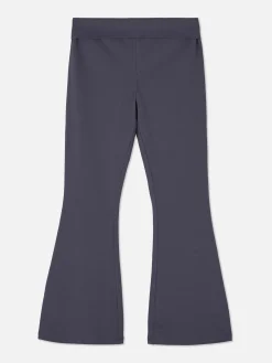 Leggings De Punto Acampanados