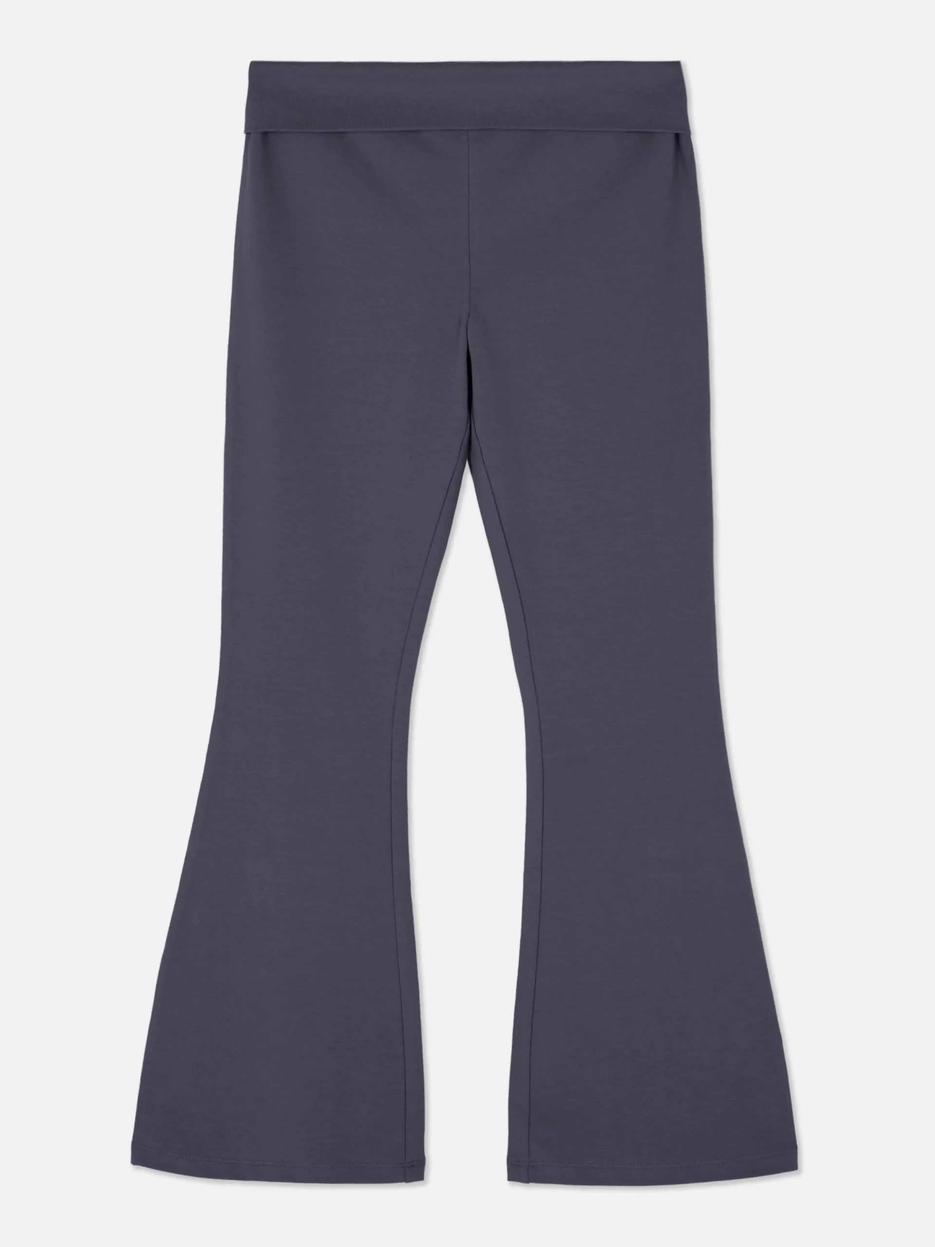 Leggings De Punto Acampanados