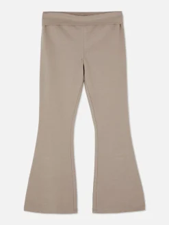 Leggings De Punto Acampanados