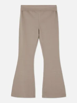 Leggings De Punto Acampanados