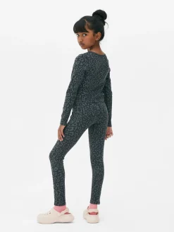 Leggings Deportivos De Leopardo