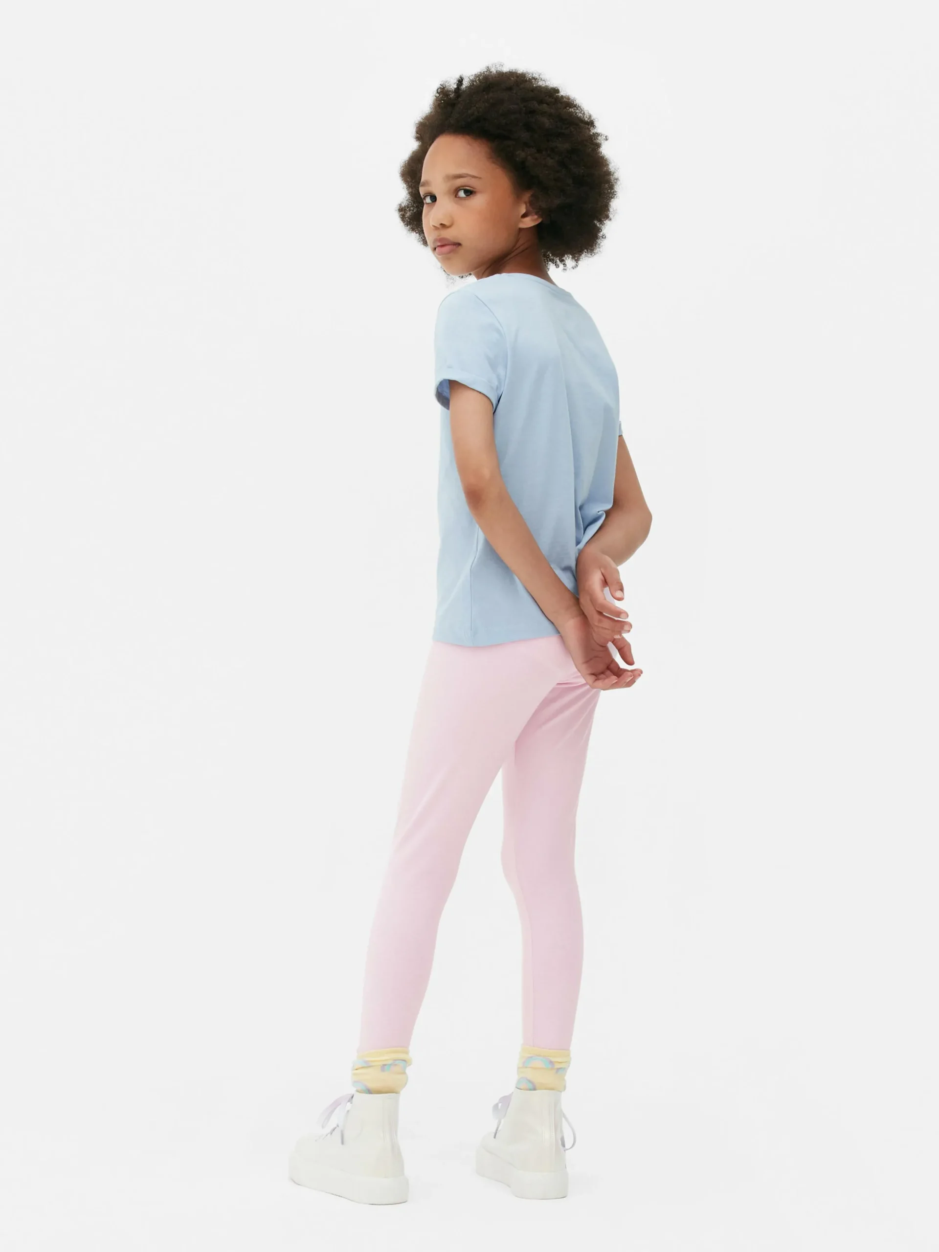 Leggings Elásticos Con Bloques De Color