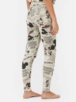 Leggings Largos Con Diseño De Comic De Mickey Mouse