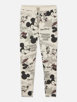 Leggings Largos Con Diseño De Comic De Mickey Mouse
