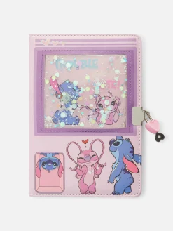 Libreta A5 Con Candado De Stitch De Disney