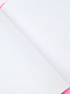 Libreta Con Cubierta De Pelo Y Detalle De Mariposa