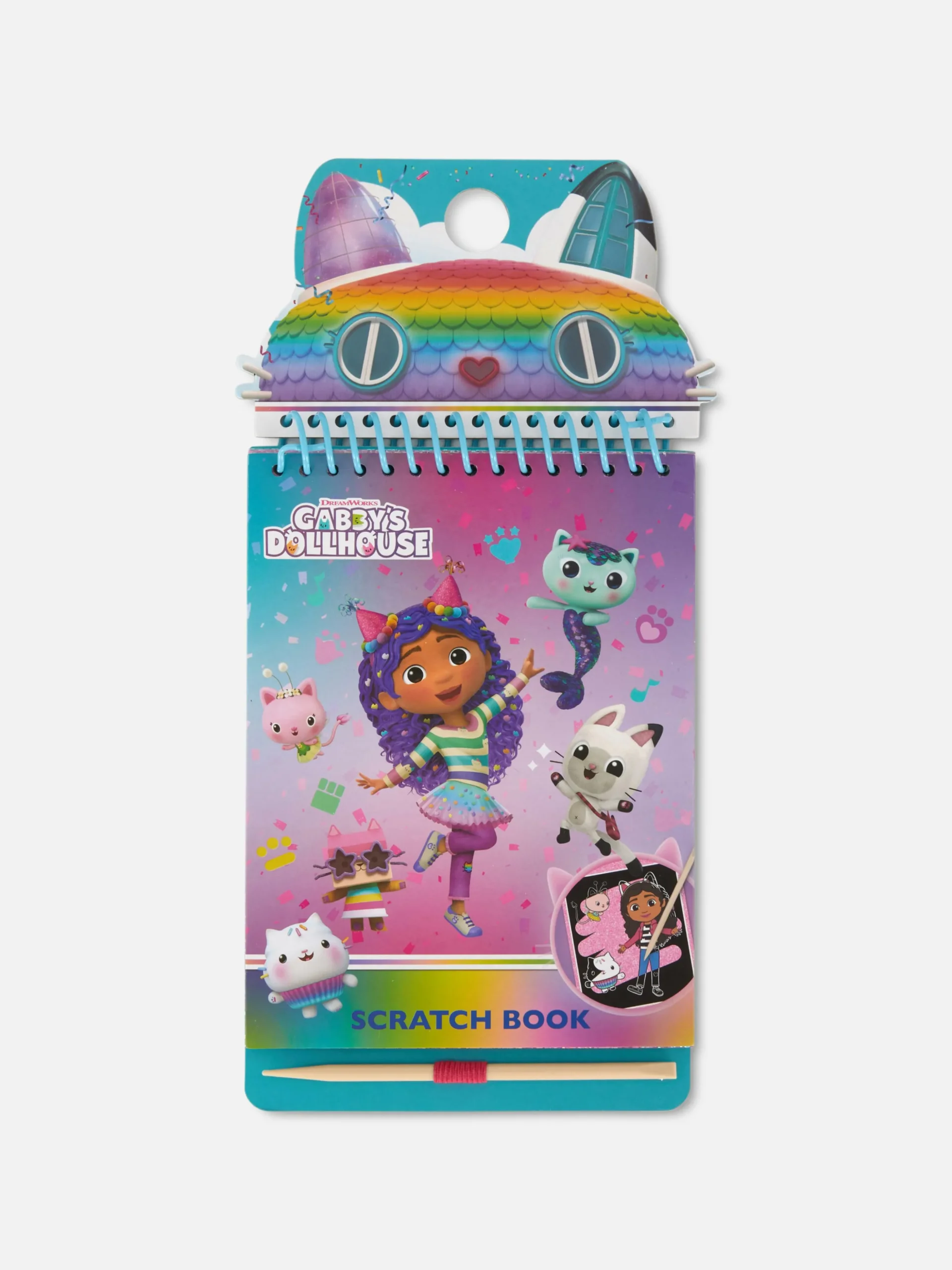 Libreta De Esgrafiado De La Casa De Muñecas De Gabby