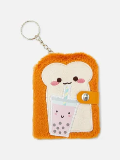 Libreta De Pelo En Forma De Tostada Con Clip