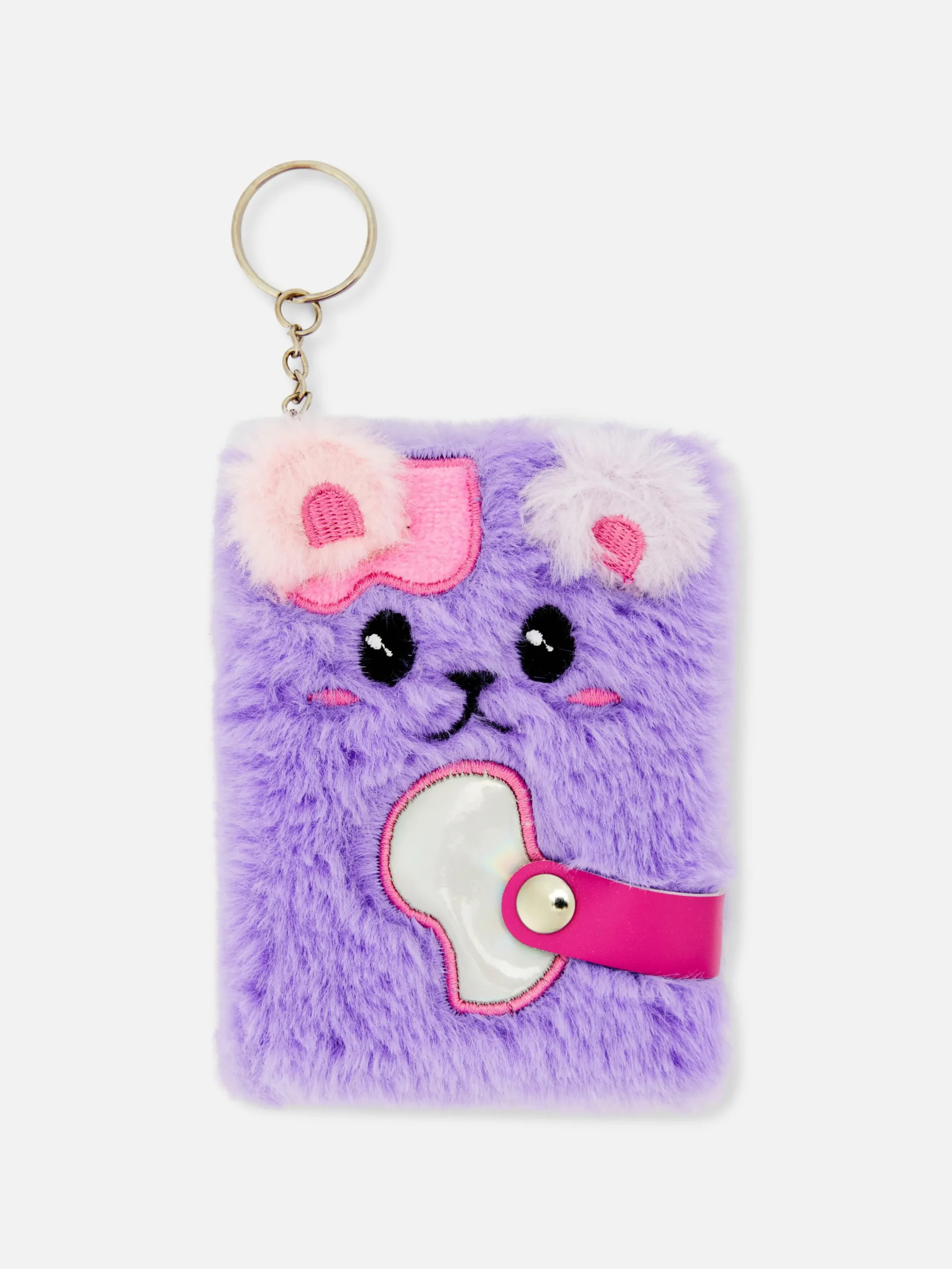 Llavero De Minilibreta De Gato