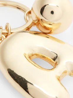 Llavero Esférico Con Inicial