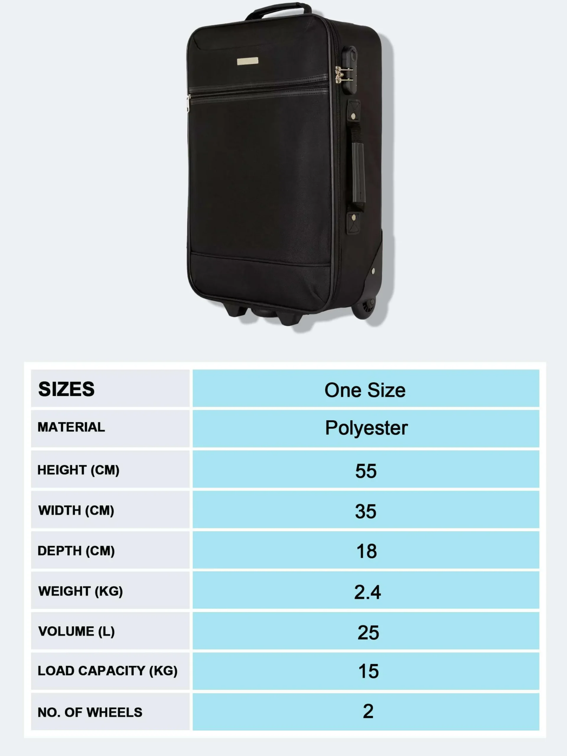 Maleta Blanda De Cabina