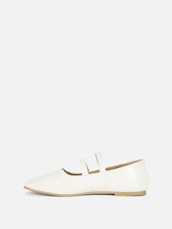 Manoletinas Con Doble Tira Y Doble Hebilla