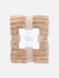 Manta Acanalada Suave Al Tacto