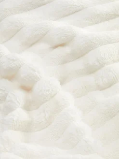 Manta Acanalada Suave Al Tacto