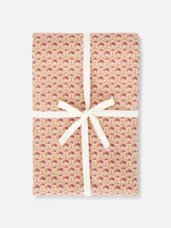 Mantel Con Estampado Geométrico