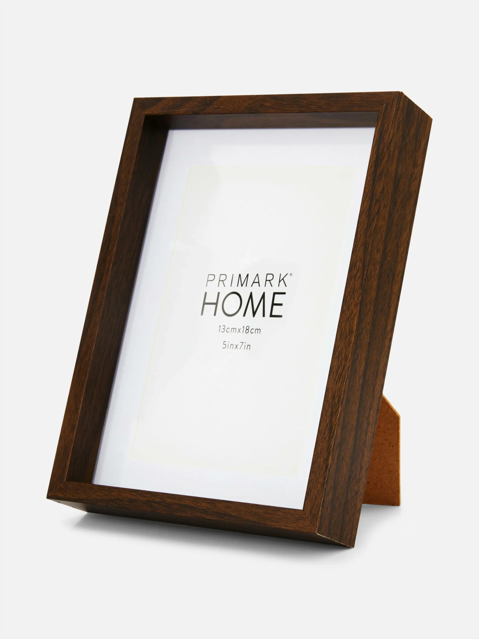 Marco De Fotos De Madera Sencillo Con Soporte De Pie