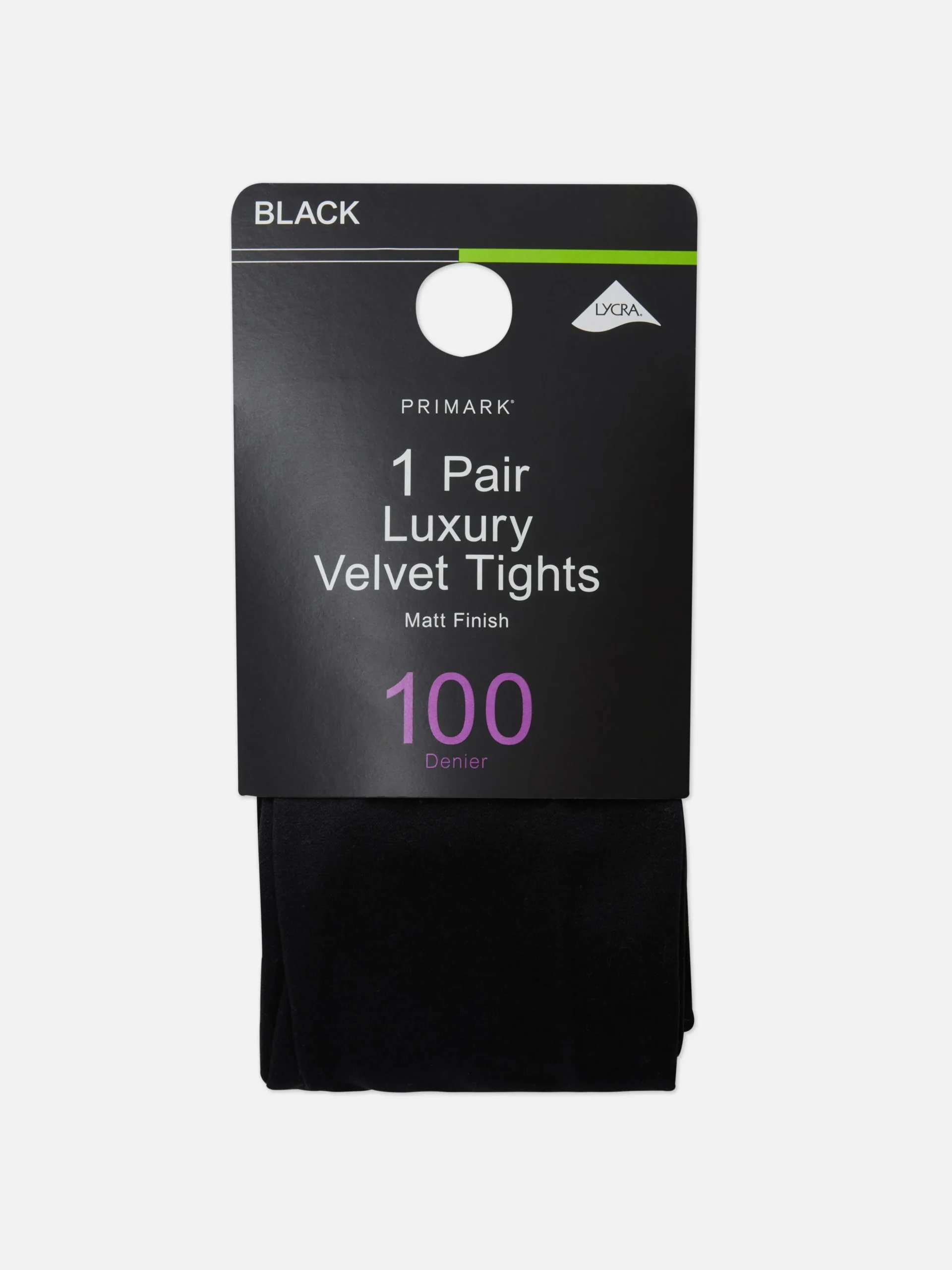 Medias Opacas De Terciopelo Mate De 100 Deniers