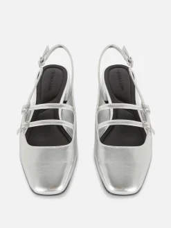 Merceditas Con Doble Tira Y Hebilla