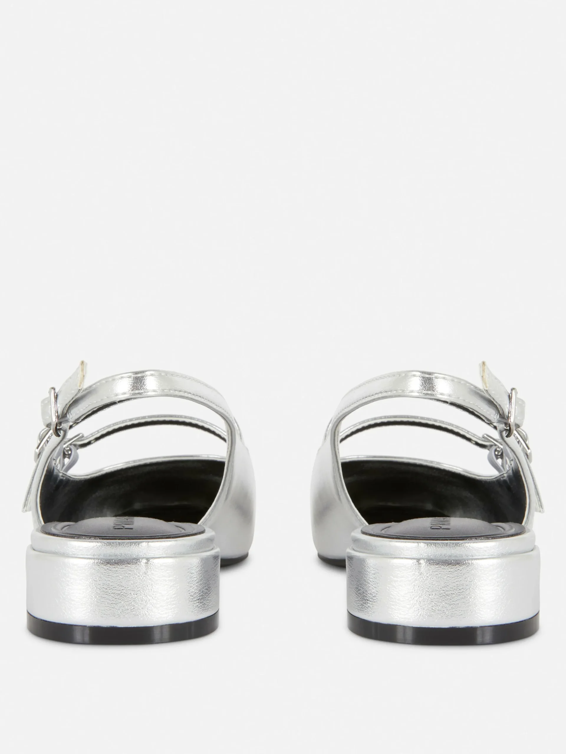 Merceditas Con Doble Tira Y Hebilla